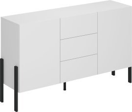 Kommode Jukon 2D3S – Weiß Matt – 2497ND43