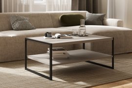 Couchtisch Eko – Kongo/Schwarzes Metall – 24COMJ97