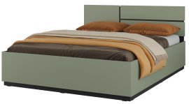 Klappbett Cross S – 180x200 cm – grün/grün-schwarz – 24GWMY52