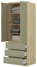 Schrank Terra – Eiche/Eukalyptus – 24LEON68