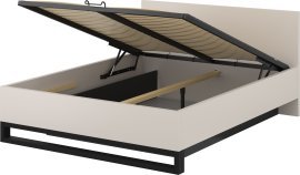Bett mit Hebefunktion Halle S 180x200 cm – Kaschmir – 24KSNG52