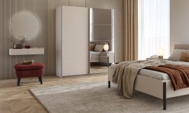 Kleiderschrank Beta 180 cm – Kaschmir – 22KL1656