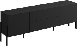 TV-Kommode Jukon – Schwarzer Onyx – 24W3ND40