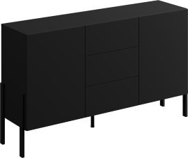 Kommode Jukon – Schwarzer Onyx – 24W3ND43
