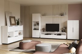 Wohnzimmer Toulouse – Weiß