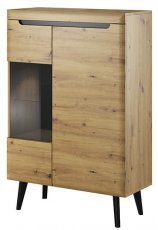 Vitrine Nordi NWT90 - Artisan Eiche