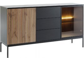Breite Kommode mit Glas Sento KSZ154