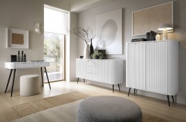 Wohnzimmer Zova - weiß