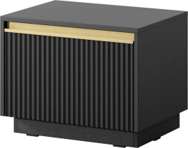 Nachttisch Royal S-54 - schwarz