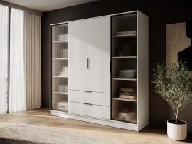 Schrank Kelly 4D RD - Cashmere
