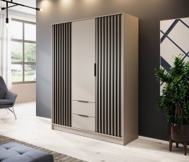 Kleiderschrank Nelly 3D – Kaschmir