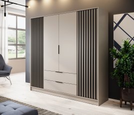 Garderobenschrank Nelly 4D – Kaschmir