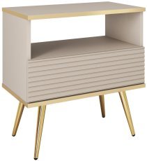 Nachttisch Oro – beige