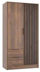 Kleiderschrank Nelly 2D – Warmia Nussbaum