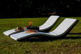 Gartenliegenset Successo - LO.004.002 - grau