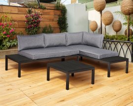 Garten-Set Vento - ZO.071.S.W - schwarz