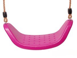 Schaukel Gioia mit Seil – Rosa