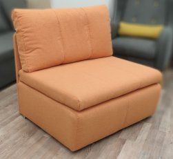 Kinderfauteuil mit Bett Rito - orange
