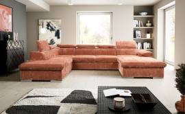 U-förmige Ecksofa-Garnitur Capri II