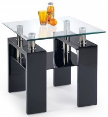 Couchtisch Diana H - schwarz