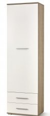 Schrank Lima REG1 - Sonoma Eiche/Weiß