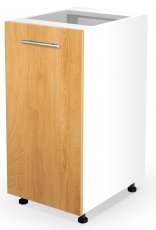 Küchenelement unten Vento D-40/82 - weiß/Honigeiche