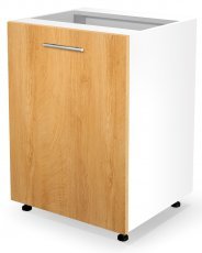 Küchenelement unten Vento D-60/82 - weiß/honigeiche