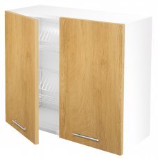 Küchenschrank Vento GC-80/72 - Weiß/Wildeiche