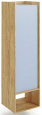 Regal Mobius 1D - Hickory Eiche/hellblau