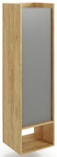 Regal Mobius 1D - Hickory Eiche/Grau