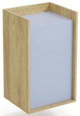 Element Mobius 1D - Hickory Eiche/Hellblau