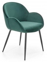 Esszimmerstuhl K480 - dunkelgrün