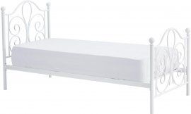 Bett Panama 90x200 cm - weiß
