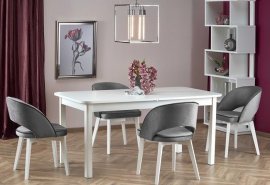 Ausziehbarer Esstisch Florian - weiß