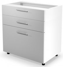 Unterer Küchenschrank Vento DS3-80/82 - weiß