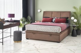 Bett Continental 2 - 160x200 cm - beige/Monolith 09

