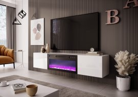 TV-Element Livo 180 cm - weiß