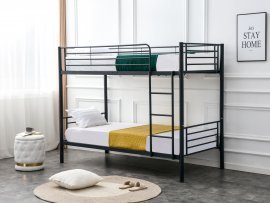 Hochbett Bunky 90x200 cm - schwarz