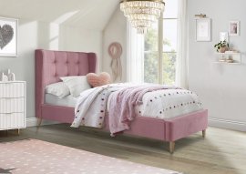 Bett Estella 90x200 cm - rosa