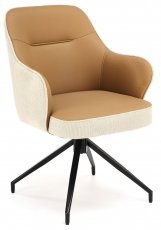 Esszimmerstuhl K527 mit Drehfunktion - beige