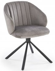 Esszimmerstuhl K533 mit Drehfunktion - grau