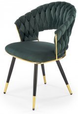 Esszimmerstuhl K551 - dunkelgrün