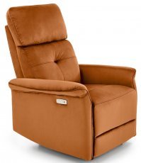 Elektrischer Relaxsessel mit Relaxmechanismus Semir - Zimt
