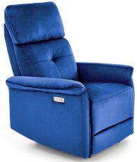 Sessel Semir mit Relaxfunktion - dunkelblau