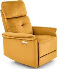 Elektrischer Relaxsessel mit Relaxmechanismus Semir - Senf