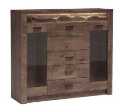 Vitrine Indianapolis I8 - dunkle Asche
