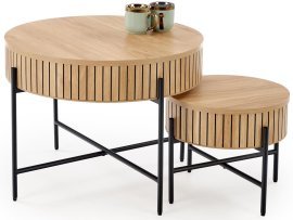 Set aus zwei Clubtischen Dante