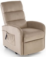 Elektrischer Relaxsessel mit Relaxmechanismus Maroni - beige