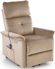Elektrischer Relaxsessel mit Relaxmechanismus Semir 2 - beige
