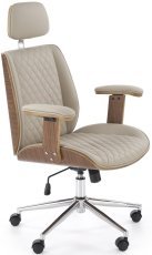 Direktorenstuhl Timber - Nuss/Beige